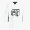 Eight Pearl Button Chef Coat Thumbnail
