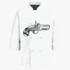 Eight Pearl Button Chef Coat Thumbnail