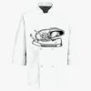 Eight Pearl Button Chef Coat Thumbnail
