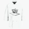 Eight Pearl Button Chef Coat Thumbnail