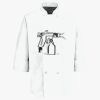 Eight Pearl Button Chef Coat Thumbnail