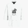 Eight Pearl Button Chef Coat Thumbnail