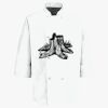 Eight Pearl Button Chef Coat Thumbnail