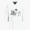 Eight Pearl Button Chef Coat Thumbnail