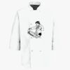 Eight Pearl Button Chef Coat Thumbnail