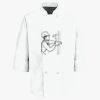 Eight Pearl Button Chef Coat Thumbnail