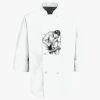 Eight Pearl Button Chef Coat Thumbnail
