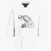Eight Pearl Button Chef Coat Thumbnail