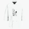 Eight Pearl Button Chef Coat Thumbnail