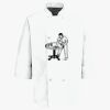 Eight Pearl Button Chef Coat Thumbnail
