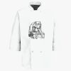 Eight Pearl Button Chef Coat Thumbnail