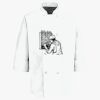 Eight Pearl Button Chef Coat Thumbnail