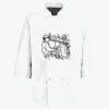 Eight Pearl Button Chef Coat Thumbnail