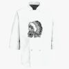 Eight Pearl Button Chef Coat Thumbnail