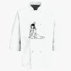 Eight Pearl Button Chef Coat Thumbnail