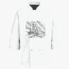 Eight Pearl Button Chef Coat Thumbnail