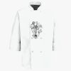 Eight Pearl Button Chef Coat Thumbnail