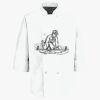 Eight Pearl Button Chef Coat Thumbnail