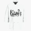 Eight Pearl Button Chef Coat Thumbnail