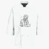 Eight Pearl Button Chef Coat Thumbnail