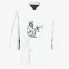 Eight Pearl Button Chef Coat Thumbnail