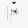 Eight Pearl Button Chef Coat Thumbnail