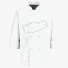 Eight Pearl Button Chef Coat Thumbnail