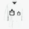 Eight Pearl Button Chef Coat Thumbnail