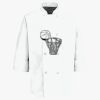 Eight Pearl Button Chef Coat Thumbnail