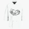 Eight Pearl Button Chef Coat Thumbnail