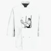 Eight Pearl Button Chef Coat Thumbnail