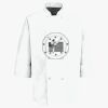 Eight Pearl Button Chef Coat Thumbnail