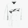 Eight Pearl Button Chef Coat Thumbnail