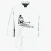 Eight Pearl Button Chef Coat Thumbnail