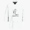 Eight Pearl Button Chef Coat Thumbnail