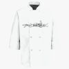Eight Pearl Button Chef Coat Thumbnail