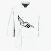 Eight Pearl Button Chef Coat Thumbnail
