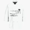 Eight Pearl Button Chef Coat Thumbnail
