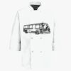 Eight Pearl Button Chef Coat Thumbnail
