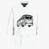 Eight Pearl Button Chef Coat Thumbnail