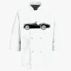 Eight Pearl Button Chef Coat Thumbnail