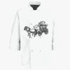 Eight Pearl Button Chef Coat Thumbnail