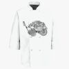 Eight Pearl Button Chef Coat Thumbnail