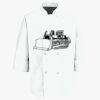 Eight Pearl Button Chef Coat Thumbnail