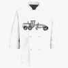 Eight Pearl Button Chef Coat Thumbnail