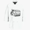 Eight Pearl Button Chef Coat Thumbnail