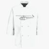 Eight Pearl Button Chef Coat Thumbnail