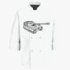 Eight Pearl Button Chef Coat Thumbnail