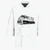 Eight Pearl Button Chef Coat Thumbnail