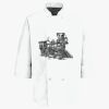 Eight Pearl Button Chef Coat Thumbnail